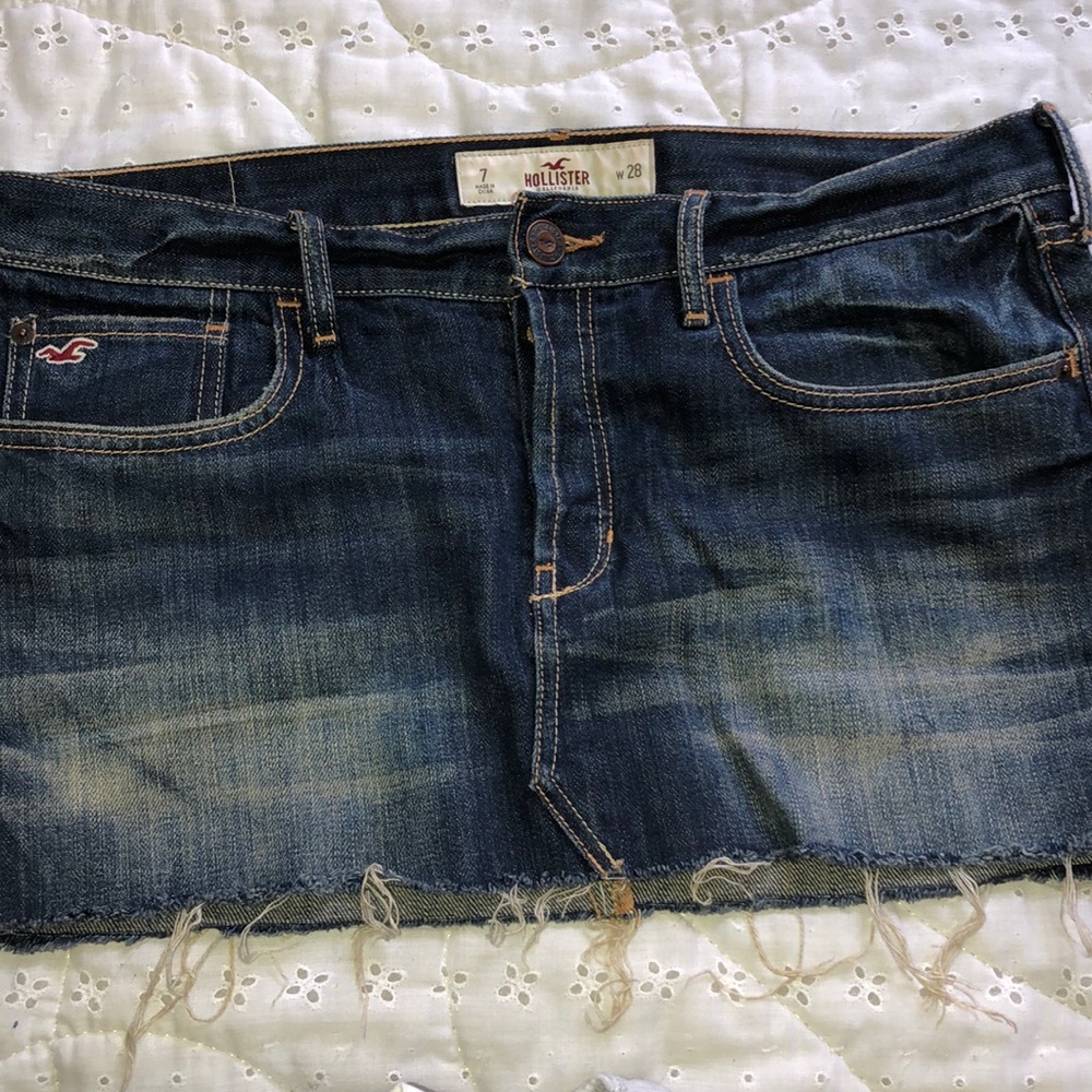 Hollister Jean skirt